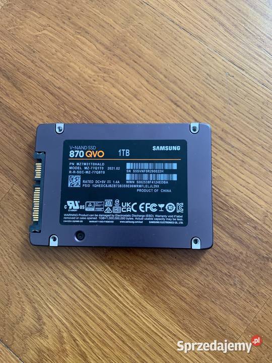 Dysk SSD Samsung 870 QVO 1TB Samsung Świdnica