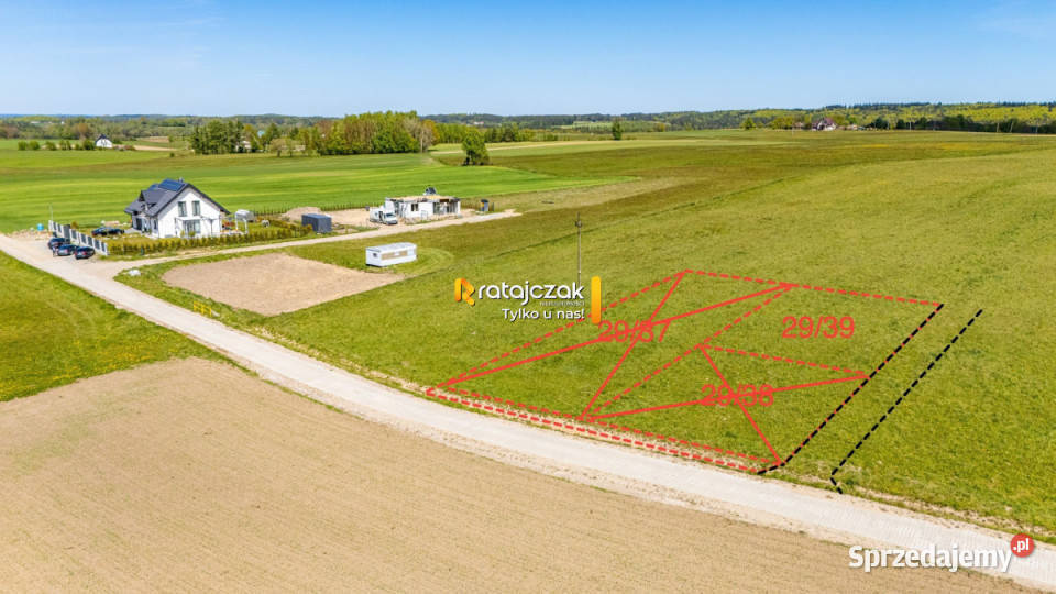 Grunt Głazica 1005m2 utwardzona