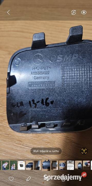 Zaślepka zderzaka przód Mercedes GLA 156 1317r osobowe Zderzaki