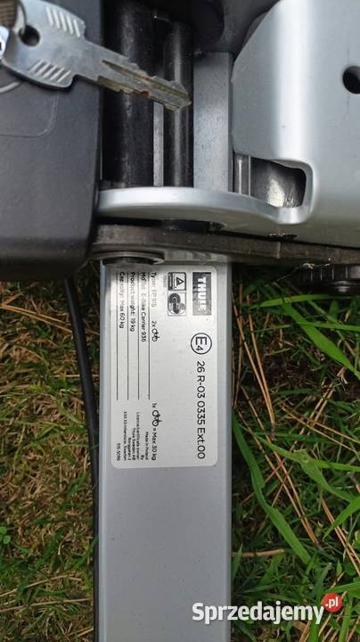 Bagażnik hak Thule EP915 936 ebike carrier pin Rybarzowice sprzedam