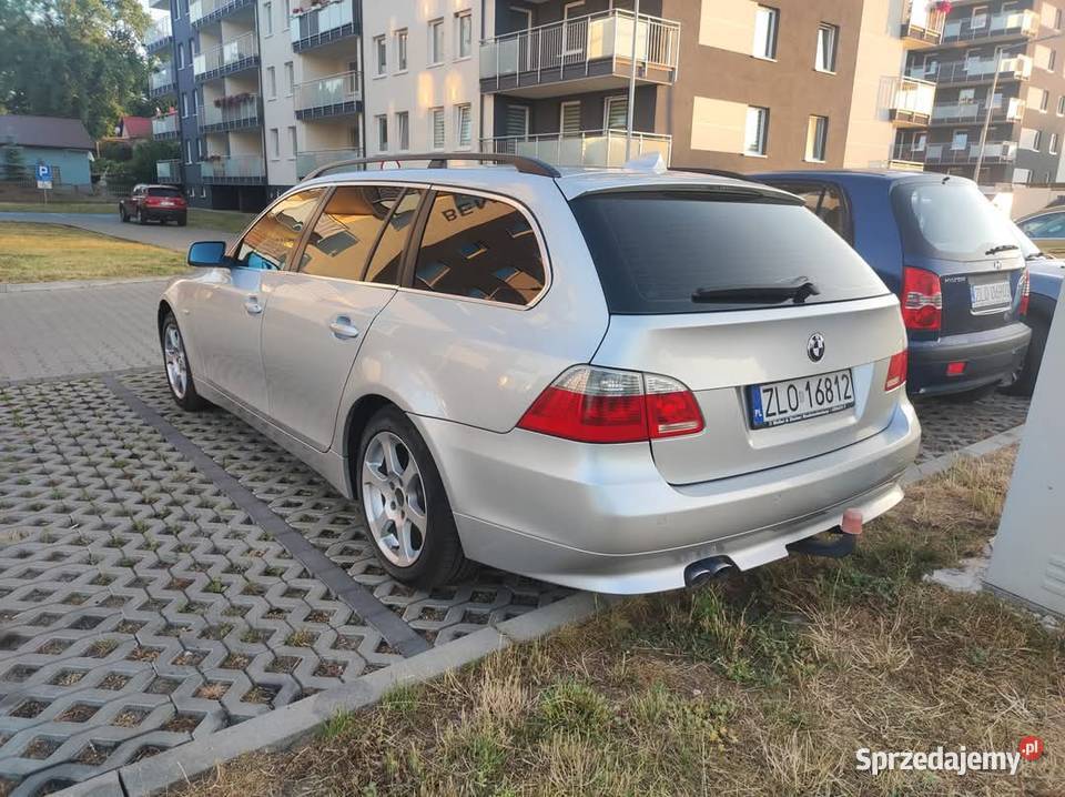 BMW E61 525D 2006r BOGATO WYPOSAŻONY Łobez