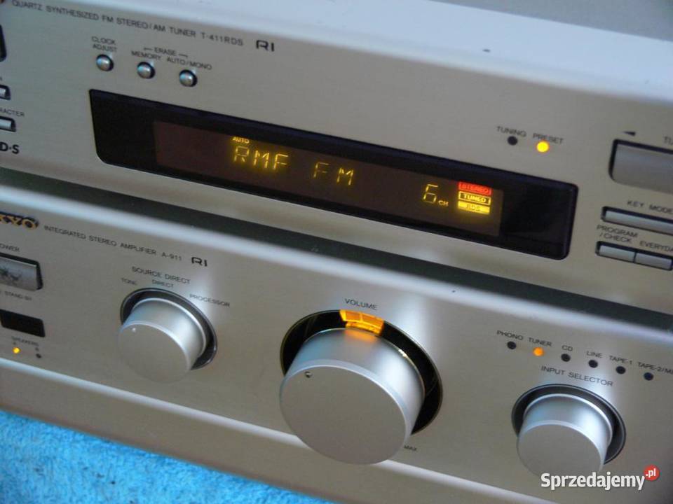 Wzmacniacz i tuner Onkyo mocny WYSYŁKA Jasło