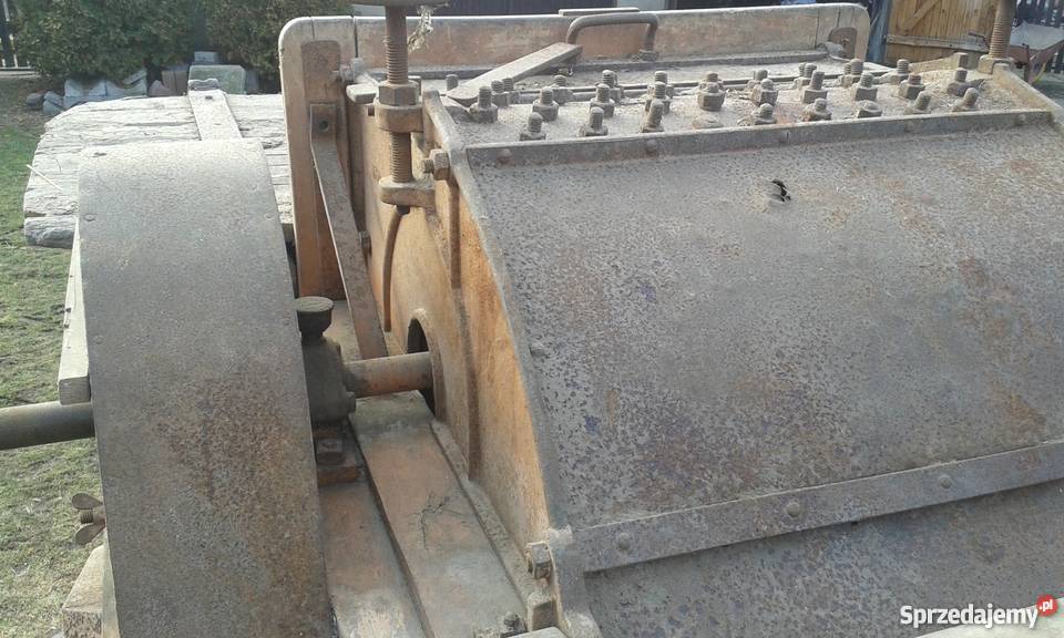 Stara Młocarnia niemiecka Germania zabytkowa Bojszów