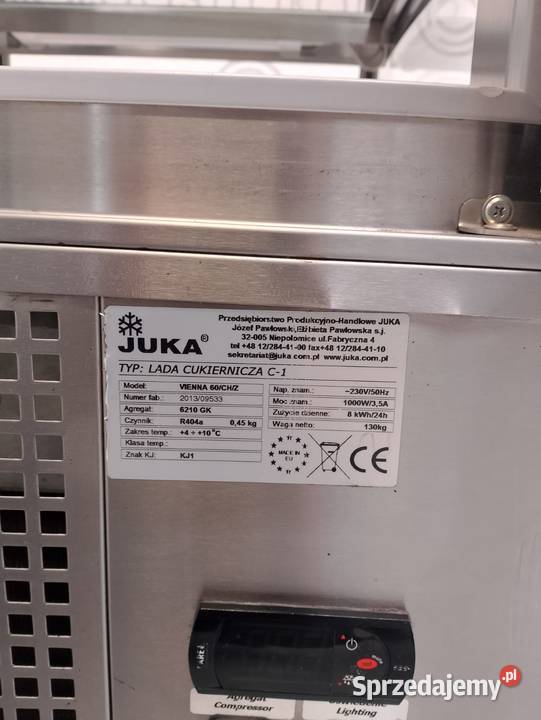 Witryna cukiernicza Juka C1 VIENNA 60CH Gastronomia Wrocław
