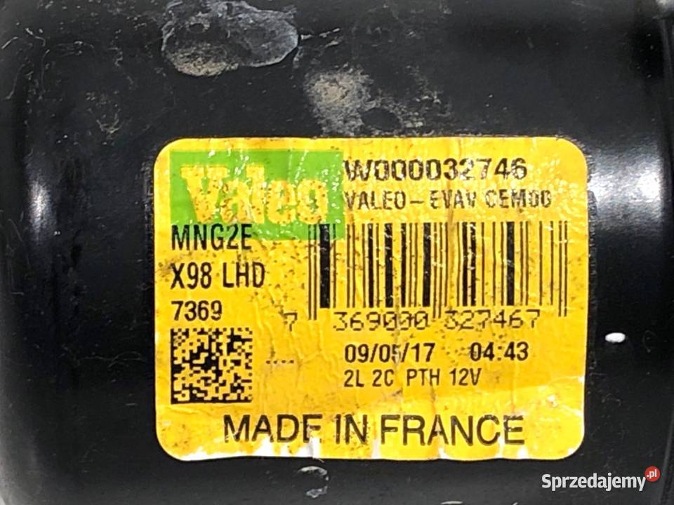 MECHANIZM WYCIERACZEK PRZÓD RENAULT CLIO IV