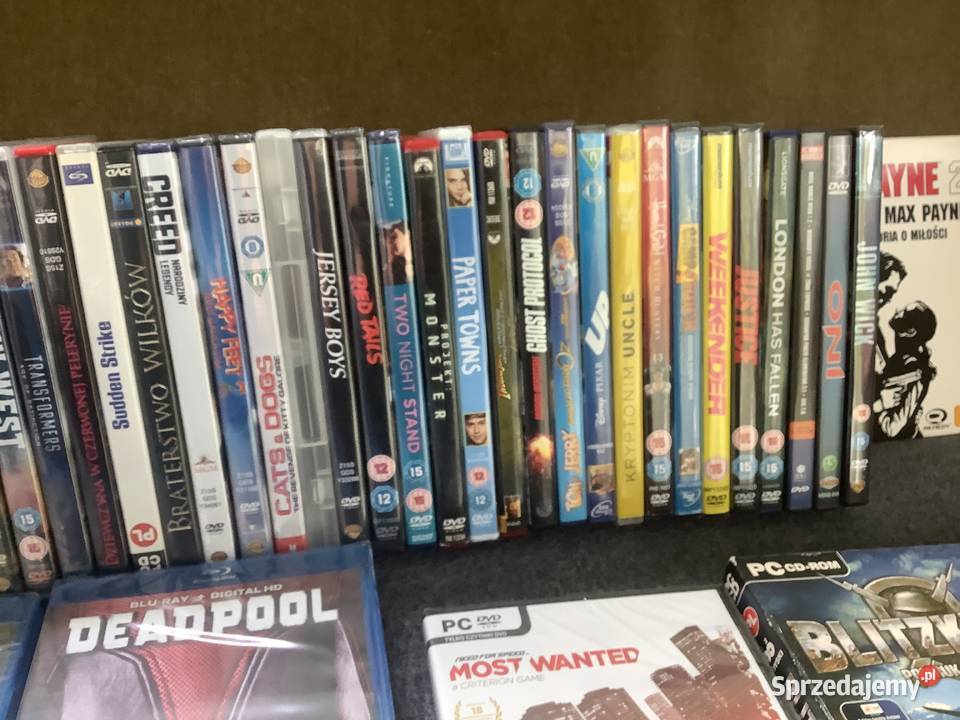 Filmy dvd sprzedam