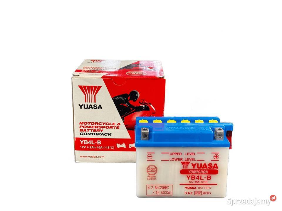 Akumulator YUASA 12V 42Ah 45A P YB4LB Jelcz-Laskowice