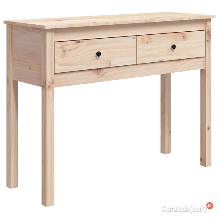 Stolik konsolowy 100x35x75 lite drewno sosnowe mazowieckie Warszawa sprzedam