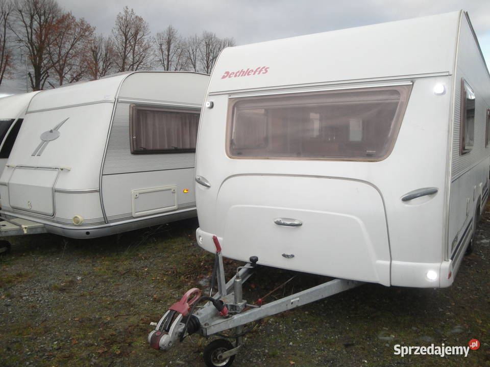 Przyczepa Dethleffs 500 namiot wc Kąpino