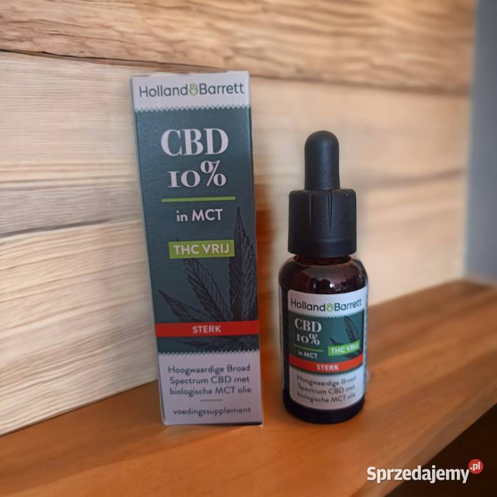 Holland Barrett Olejek CBD 10 30 ml Oryginalny Łódź