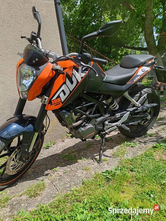Ktm duke 125 bez dokumentów 14500km Wyszków