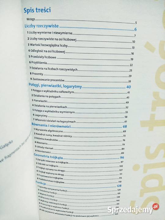 Matematyka ciekawi świata podręcznik operon Antykwariat Warszawa