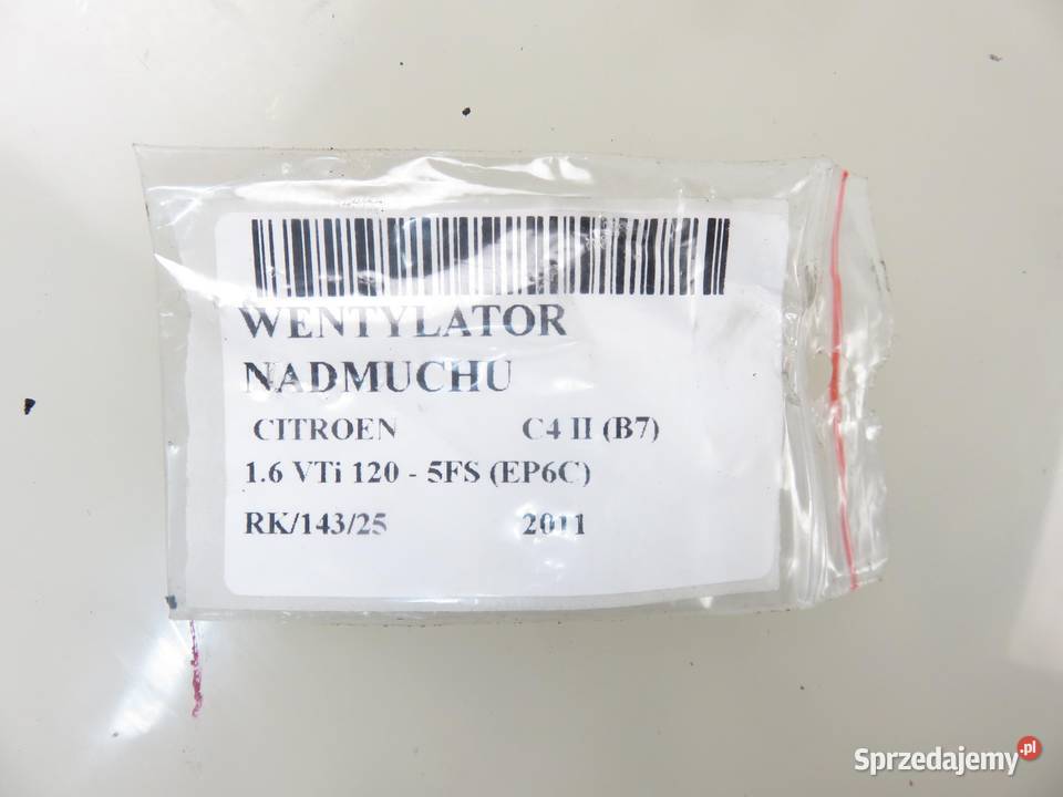 DMUCHAWA PEUGEOT 308 CITROEN C4 II T1011131B sprzedam