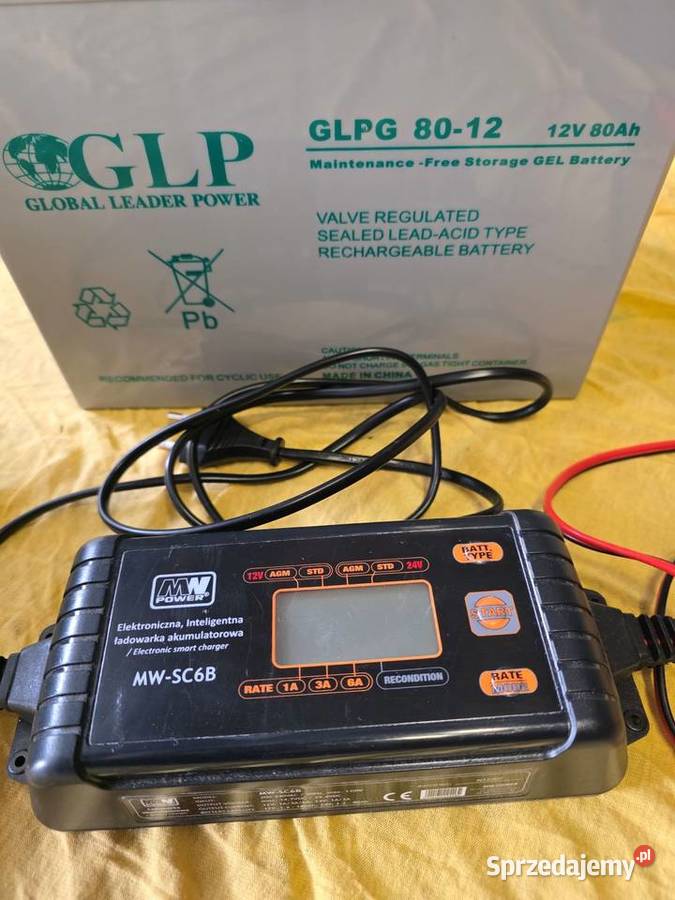 Akumulator GLP 80Ah AGM pracy buforowej i Zamość