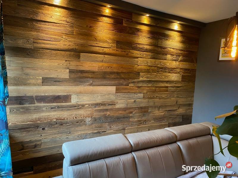 Stare drewno deski na ścianę z rozbiórki stodoły Ściany i elewacje Łódź
