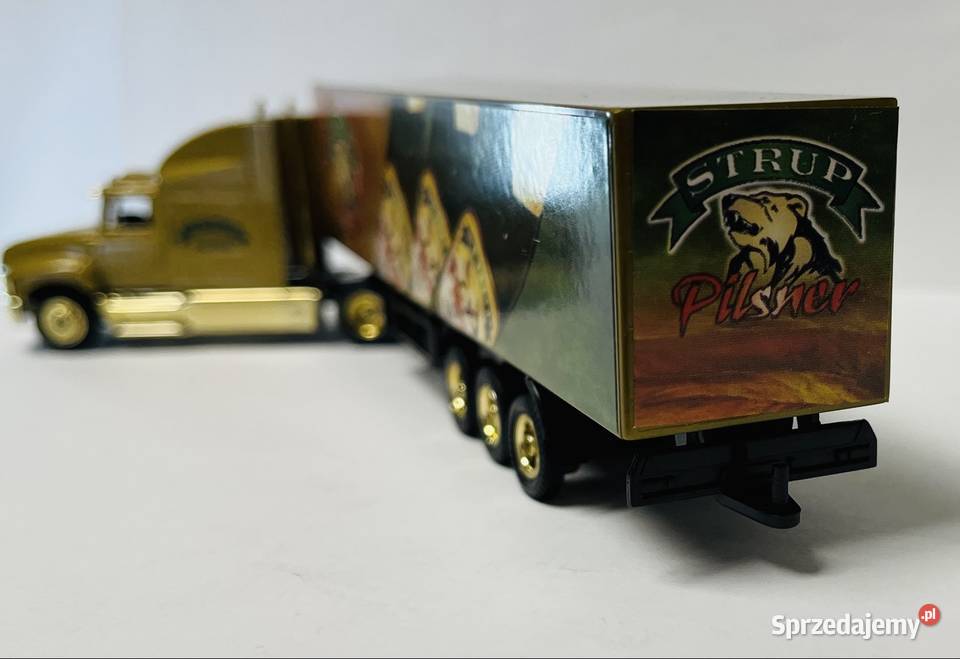 Kolekcjonerski model auta ciężarówki TIR z Grudziądz