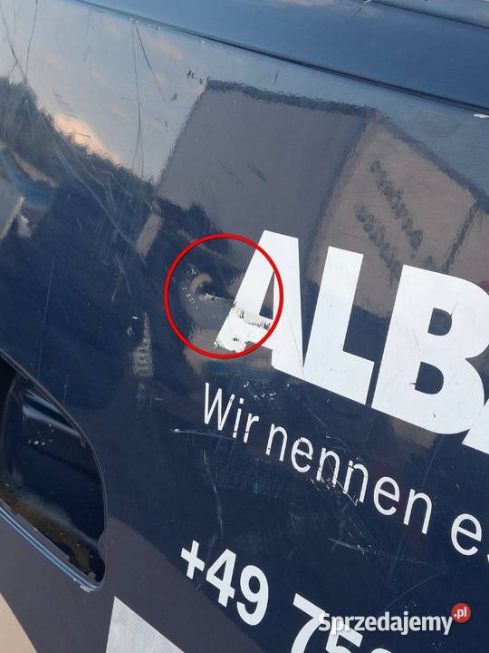 MERCEDES ACTROS MP4 ANTOS AROCS DRZWI PASAŻERA Bieleń