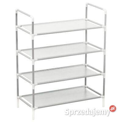 vidaXL Stojak na buty z 4 półkami metal i Lampy ogrodowe mazowieckie Warszawa