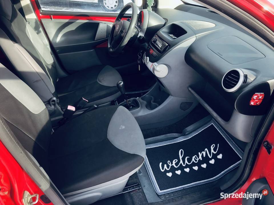 Citron C1 10 VVTi 68 5drzwi czerwień Meksykańska Motoryzacja Przeworsk