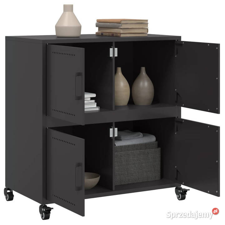 Szafka czarna 68x39x72 stal WM846650 Warszawa