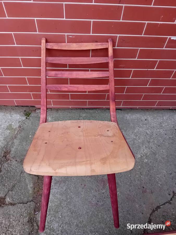 krzesła 6 Czechosłowacja śląskie Bielsko-Biała