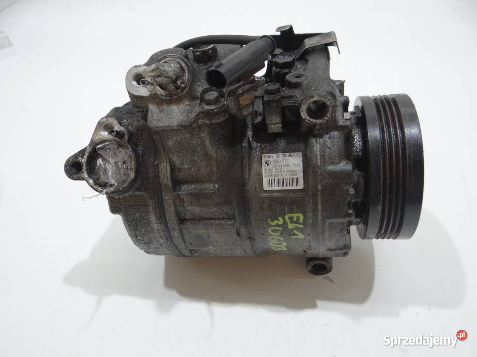 SPRĘŻARKA KOMPRESOR KLIMATYZACJI BMW E60 E61 osobowe lubelskie Strzyżewice
