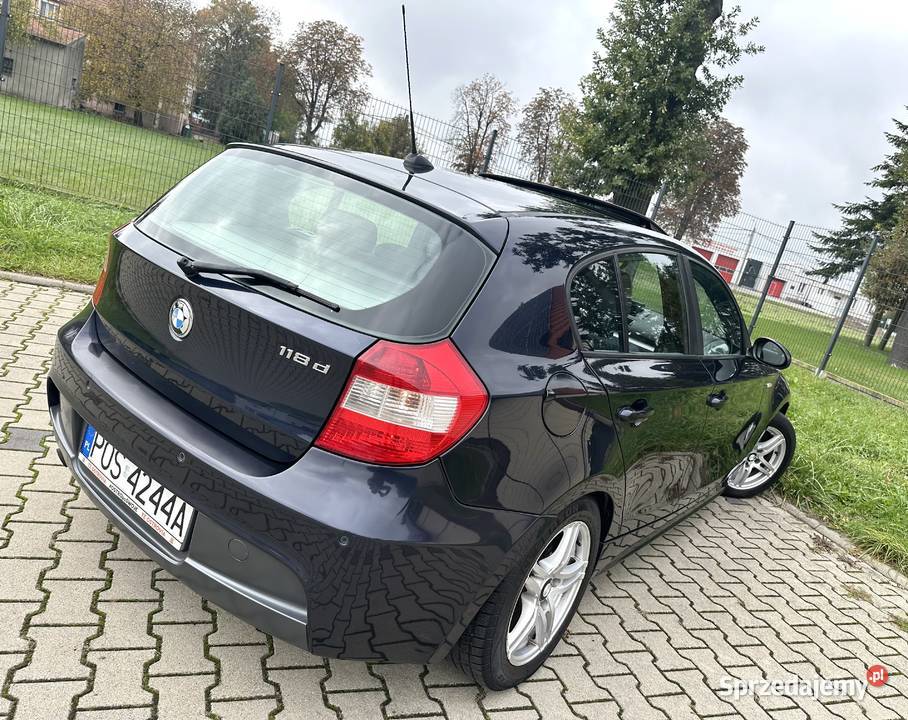 BMW 1 E87 118d 122 MPakiet Szyberdach Xenon wielkopolskie Ostrów Wielkopolski