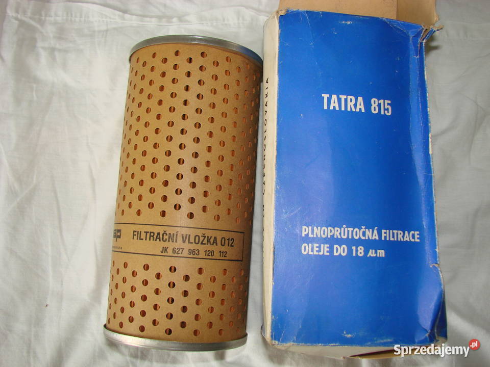 Tatra 815 wkład filtra oleju CSSR Pruszcz Gdański