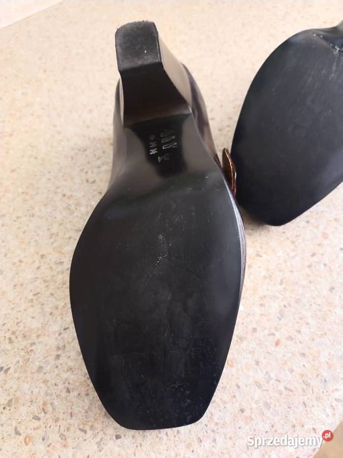 Buty damskie skórzane rozmiar 34 Czółenka Starachowice sprzedam
