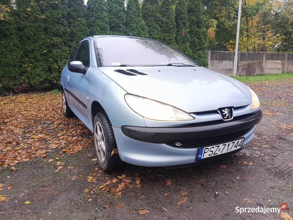 Peugeot 206 11 benzyna 2002r klimatyzacja hak Międzychód