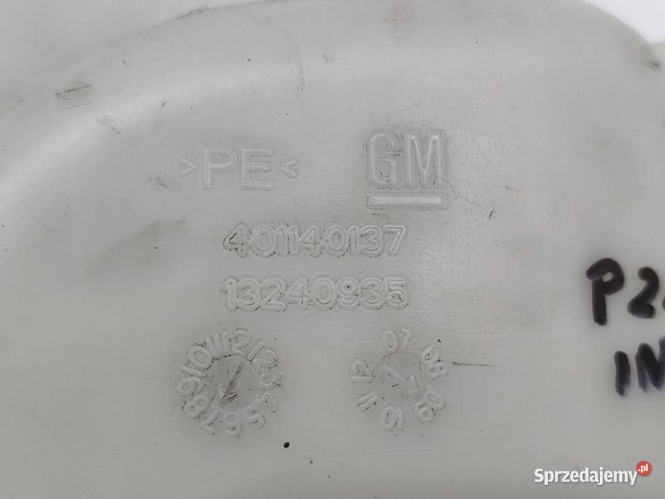 ZBIORNICZEK PŁYNU SPRYSKIWACZY XENON OPEL