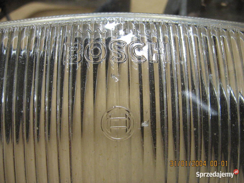 Mercedes W110 W115 halogen Bosch ramka szkło podkarpackie
