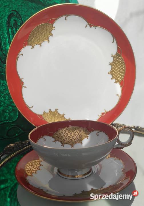 Schaubach Kunst Wallendorf Goldrelief ANTYK Pabianice