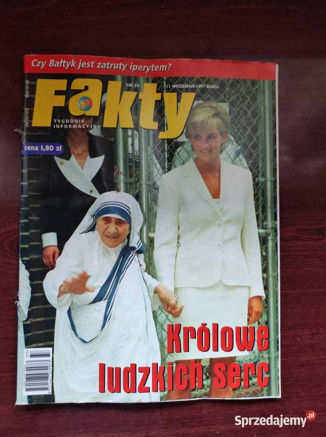 Fakty 11 września 1997 księżna Diana Matka ISBN 8167880600736 Pozostałe Kielce