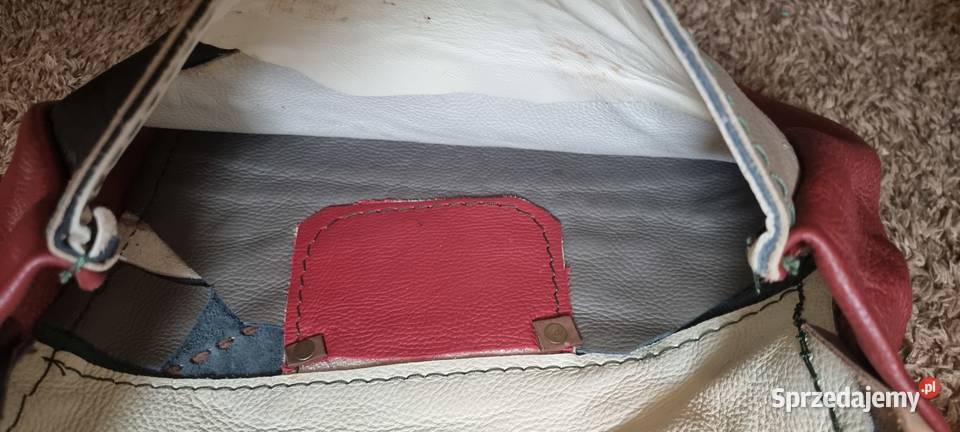 Torba niepowtarzalna retro handmade uortret Gliwice sprzedam