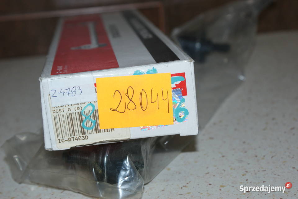 Łącznik drążka stabilizatora przód LP 266mm Białobrzegi