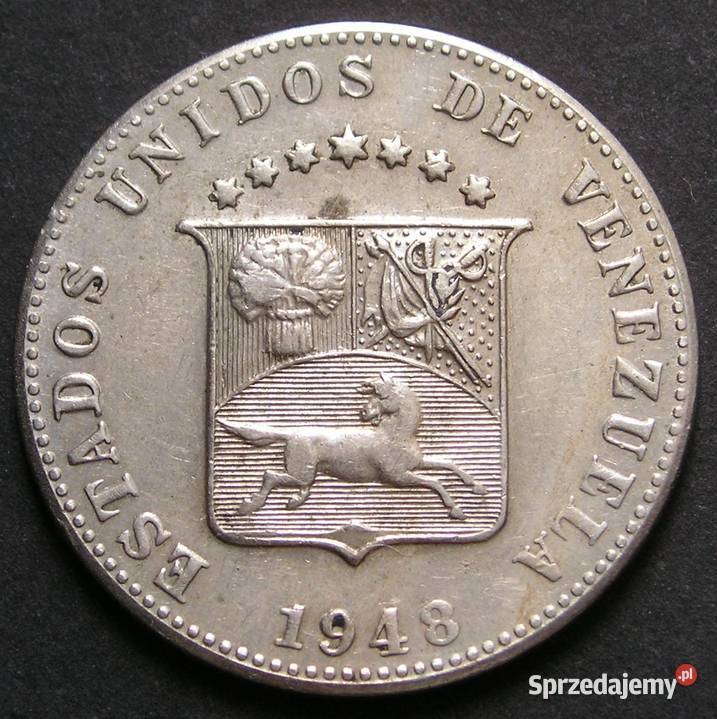 Wenezuela 12 12 centimos 1948 stan 2 Łódź