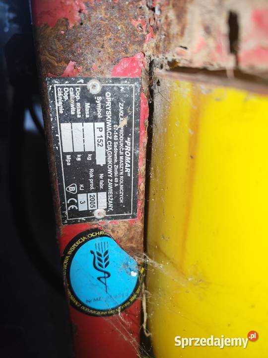 Opryskiwacz Promar 400l 12 metrów 2005r nieuszkodzony Sędzimirowice