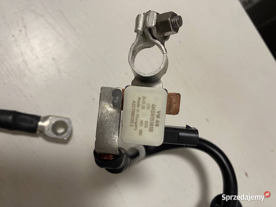Klema minusowa oryginał Audi A6 A7 C8 4K0915181B Rzeszów sprzedam