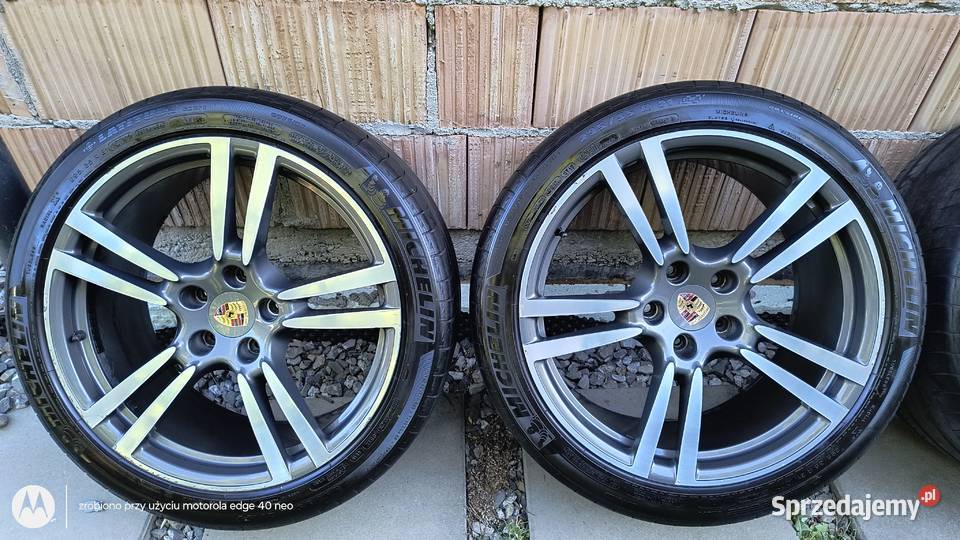 Porsche Cayenne GTS felgi 21 z oponami orginalne Motoryzacja sprzedam