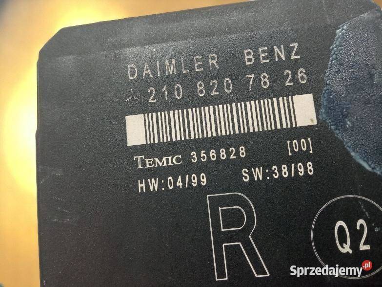 MODUŁ 2108207826 MercedesBenz CLKklasa I Rok produkcji 1999 świętokrzyskie