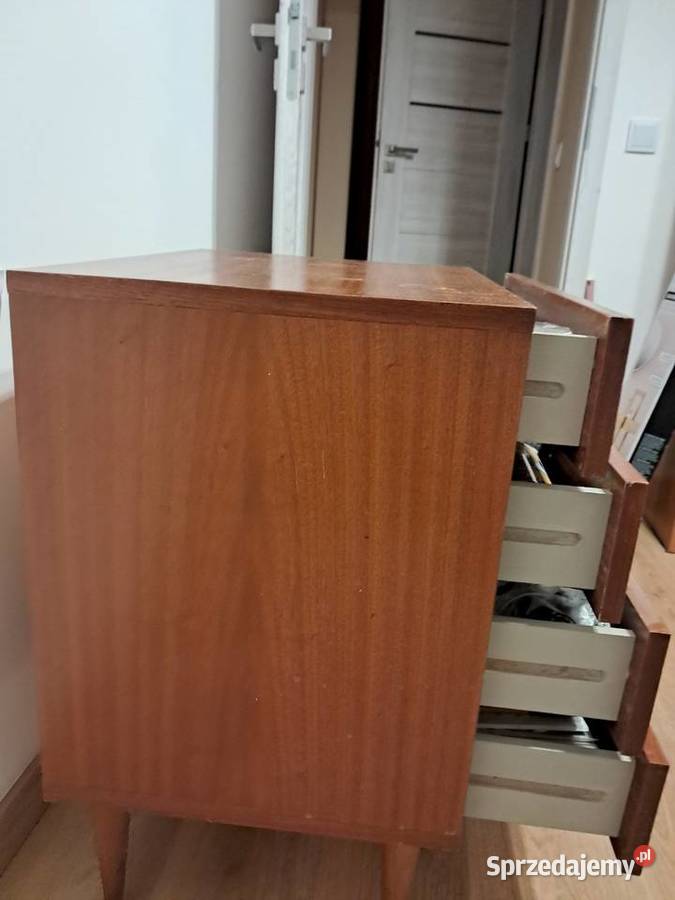 Komoda PRL 1966 w ładnym stanie Warszawa