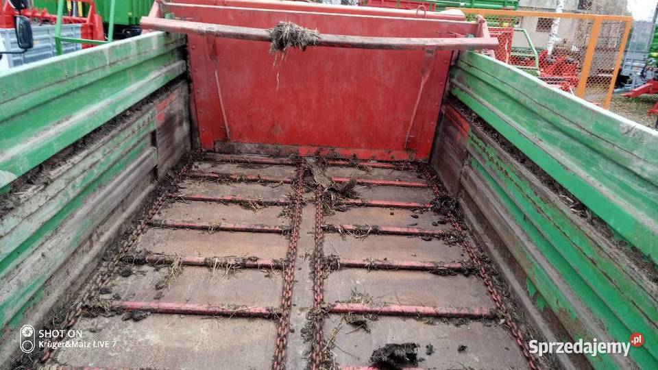 Rozrzutnik obornika 6 t WARFAMA tandem Ursus łódzkie Opoczno