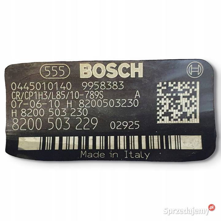 POMPA WTRYSKOWA Renault Master II Movano 25 DCI osobowe Chełm