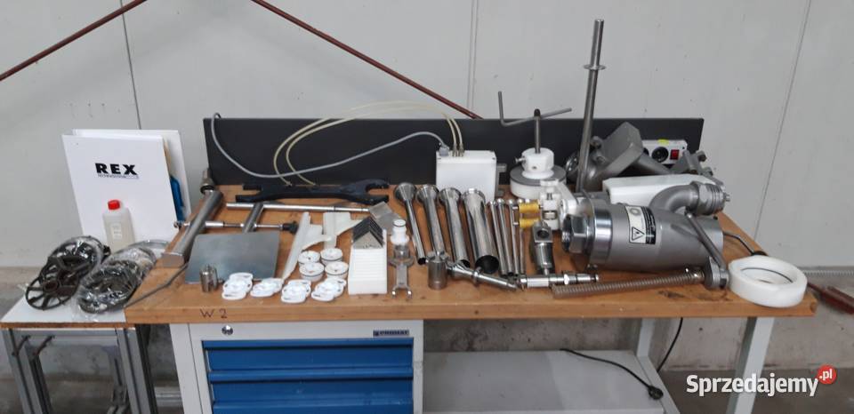 REX RVF 736 Nadziewarka próżniowa Produkcja Krotoszyn