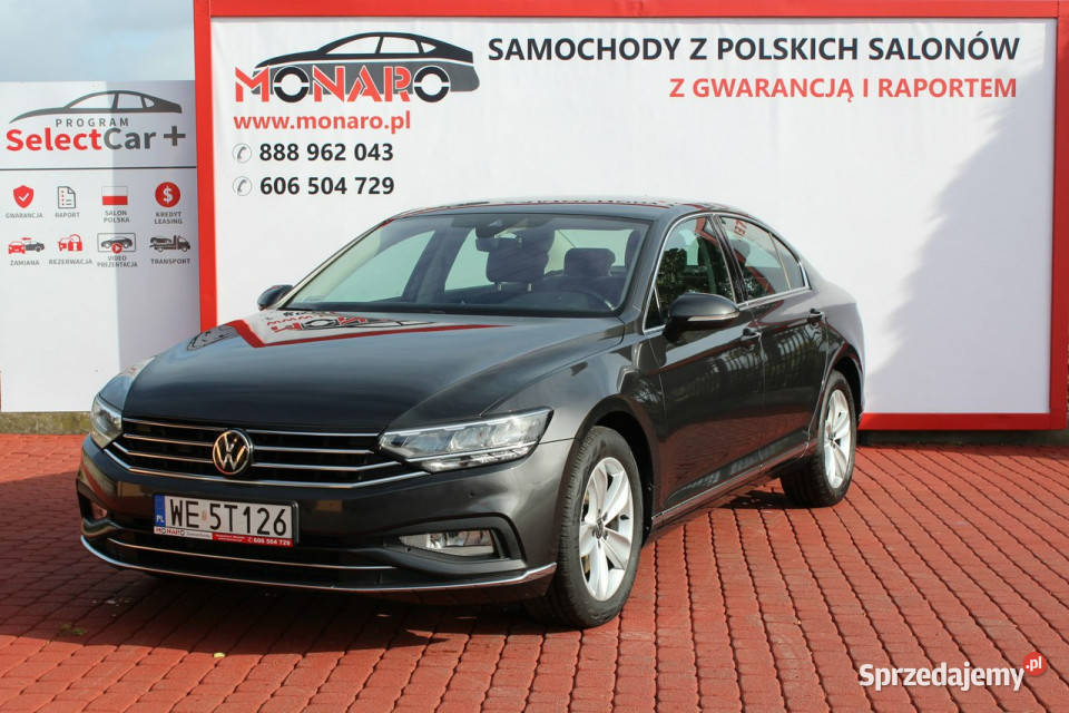 Volkswagen Passat ELEGANCE 15 TSI 150 Salon czujnik zmierzchu Włocławek