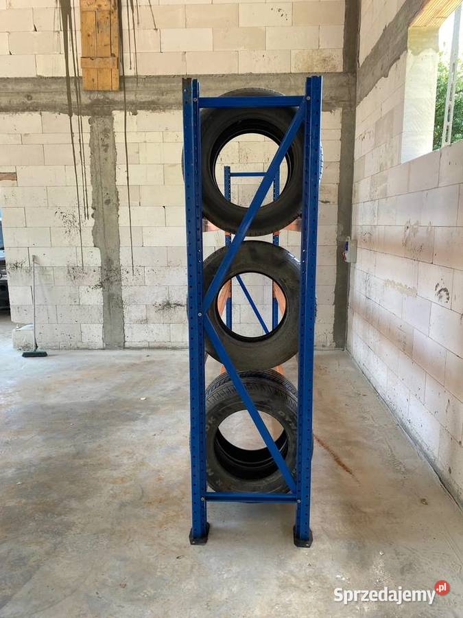 Regal regaly regały magazynowe na opony hala Zamość