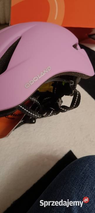 Kask rowerowy z ochroną okularów korekcyjnych Drezdenko