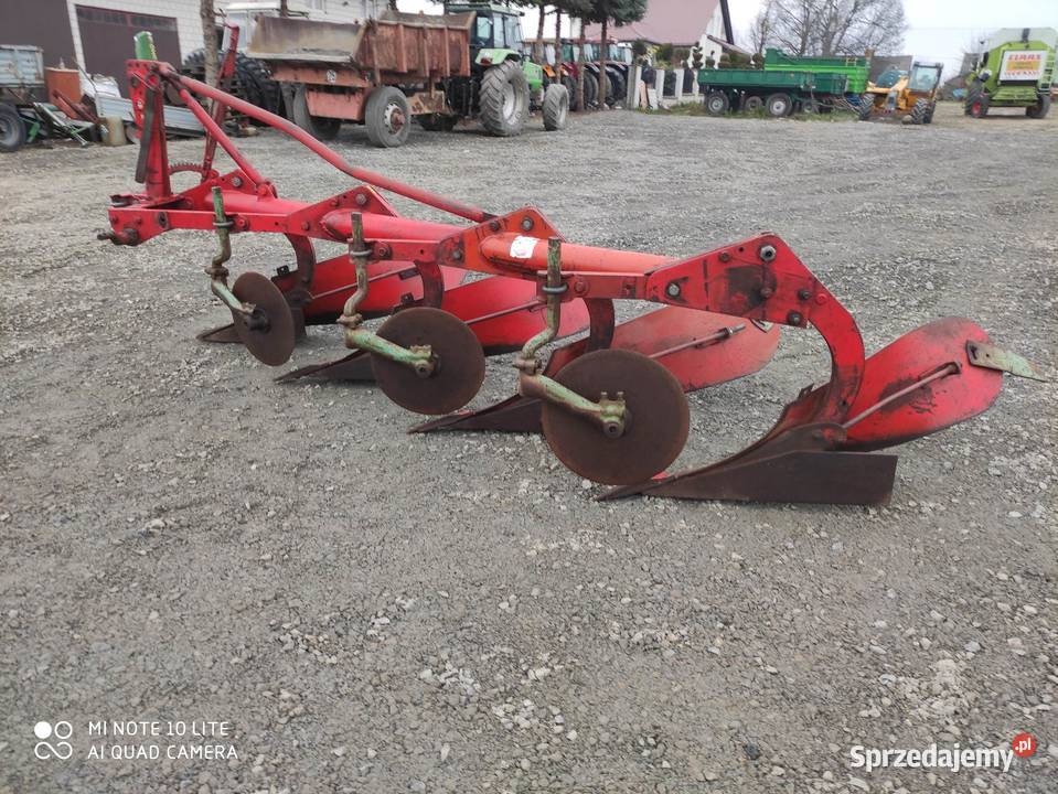 Pług 4 zagonowy Kverneland sprowadzony 16 4x40 nieuszkodzony Radom
