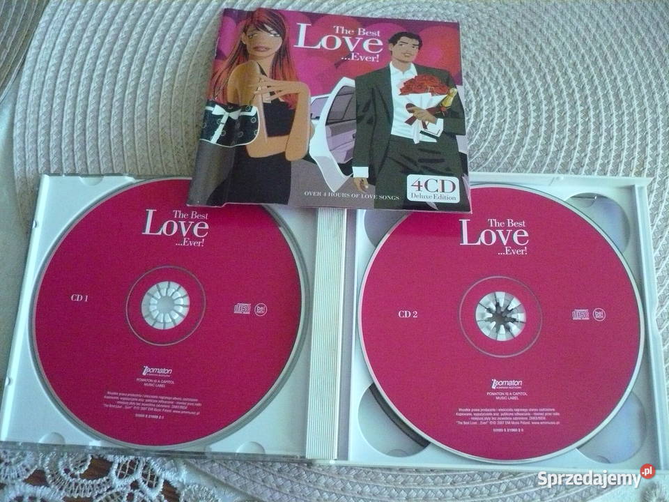 The Best Love Everalbum 4 płyt cd znanych CD Wałbrzych
